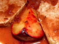 Muschi de porc in sos de prune Muschi de porc in sos de prune